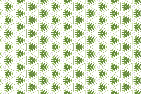 Seamless pattern. White background, shaped triangles and arrows — Stock Photo, Image