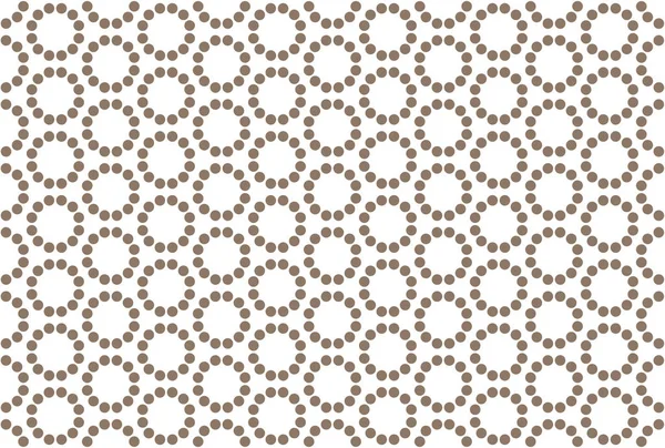 Seamless pattern. White background, shaped dotted circle in brow