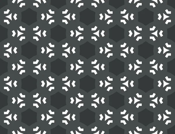 Nahtlose geometrische Muster. Sechsecke und weiße Linien, bl — Stockfoto