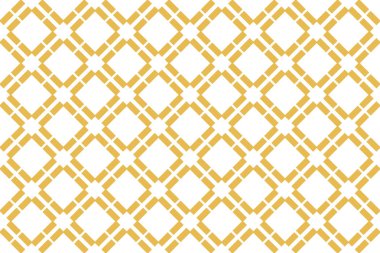 Kusursuz geometrik desen. Beyaz arkaplanda kahverengi renk.