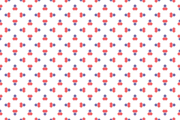 Γεωμετρικό σχέδιο χωρίς ραφή. Κόκκινα, μωβ χρώματα σε λευκό backgrou — Φωτογραφία Αρχείου