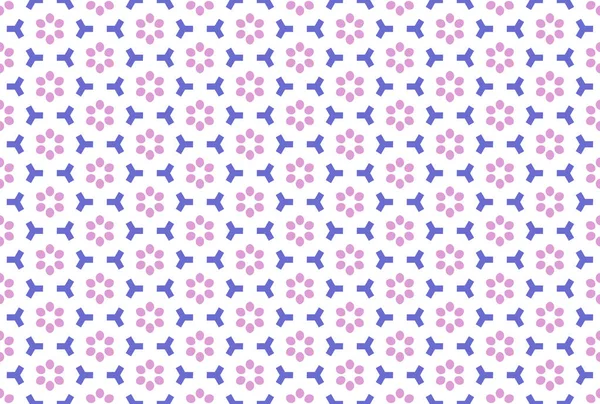 Seamless geometric pattern. Purple, pink colors on white backgro — Stock Photo, Image