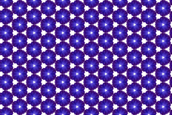 水彩シームレス幾何学模様。紫、白. — ストック写真