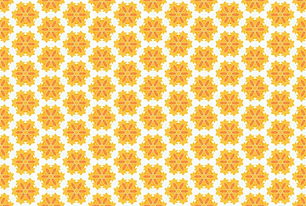 Bezszwowy geometryczny wzór akwareli. Żółty, pomarańczowy, biały — Zdjęcie stockowe