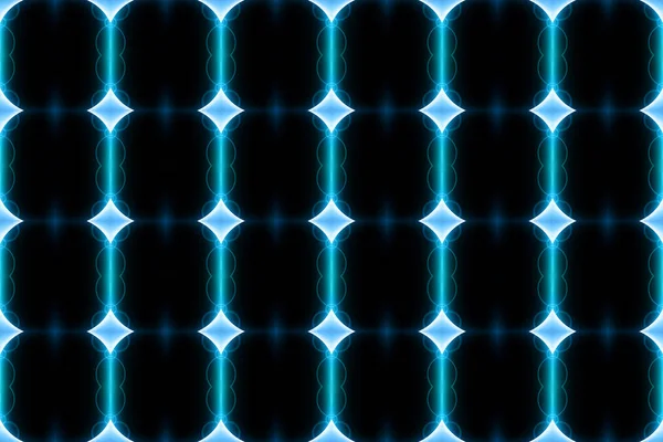 Pola geometris mulus. Digunakan gradien, dalam biru, hitam, putih — Stok Foto