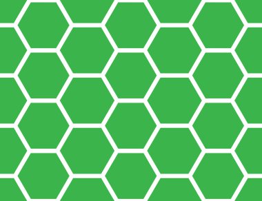 Vektörsüz geometrik desen. Şekilli beyaz altıgenler, çizgiler,