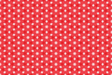 Kusursuz geometrik desen. Kullanılan gradyan, kırmızı, beyaz renkler.