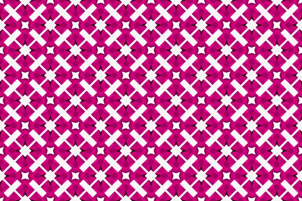 Bezproblémový geometrický vzorec. Použitý gradient, v růžových barvách, bílý — Stock fotografie