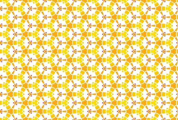 Modèle géométrique sans couture. Gradient utilisé, en col jaune et rouge — Photo