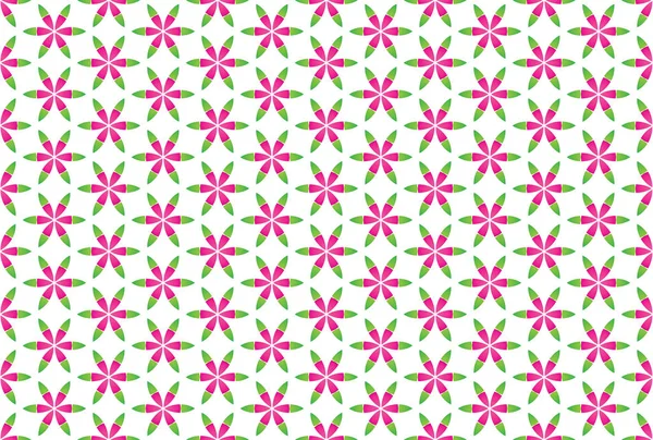 Seamless geometric pattern. Used gradient, in pink, green colors — Stock Photo, Image