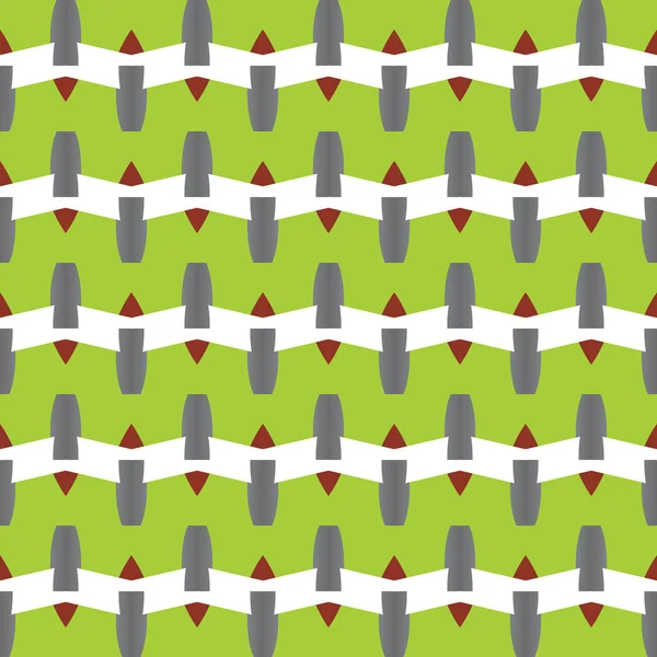 Nahtloser Muster Textur Vektor Hintergrund Mit Geometrischen Formen Farbig — Stockvektor