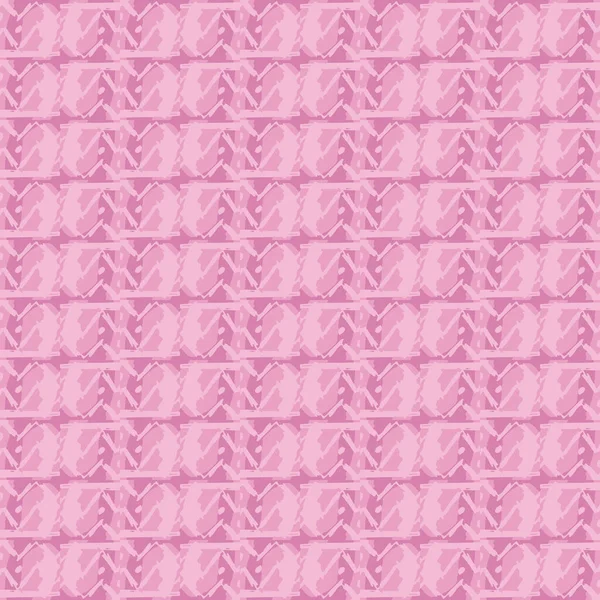 Vektor Nahtlosen Muster Textur Hintergrund Mit Geometrischen Formen Rosa Farben — Stockvektor