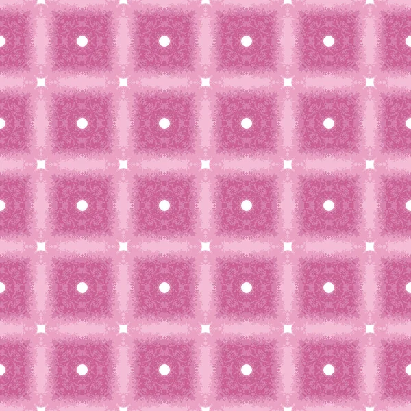 Vector Naadloze Patroon Textuur Achtergrond Met Geometrische Vormen Gekleurd Roze — Stockvector