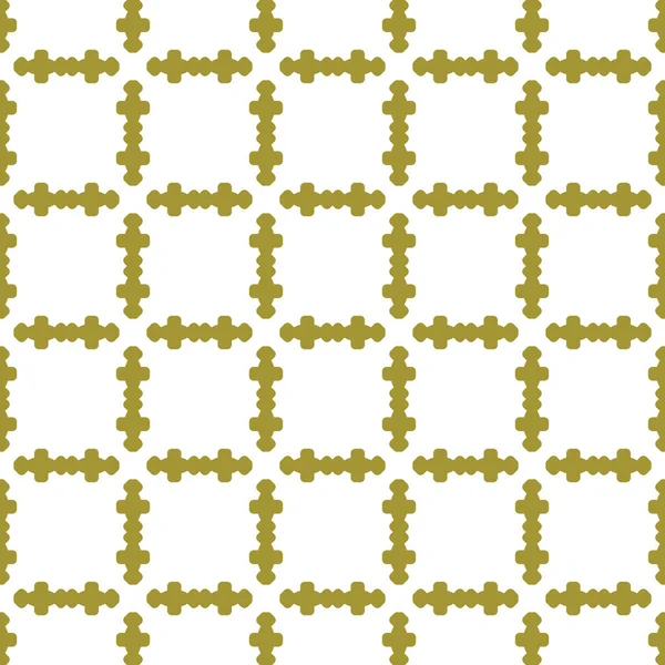 Vektorové Bezešvé Vzor Textury Pozadí Geometrickými Tvary Barevné Zlatých Bílých — Stockový vektor