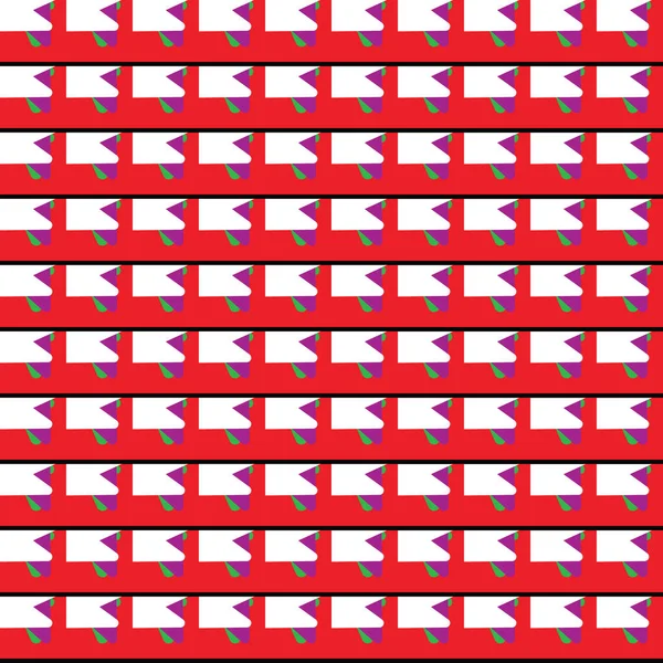 Vector Nahtlosen Muster Textur Hintergrund Mit Geometrischen Formen Roten Lila — Stockvektor