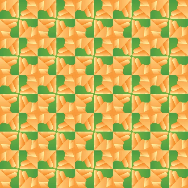 Vektor Nahtlosen Muster Textur Hintergrund Mit Geometrischen Formen Farbverlauf Gelben — Stockvektor