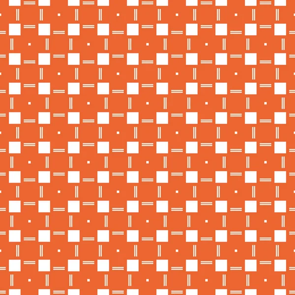 Geometrik şekilli, turuncu ve beyaz renklerle renklendirilmiş vektörsüz desen arkaplanı.