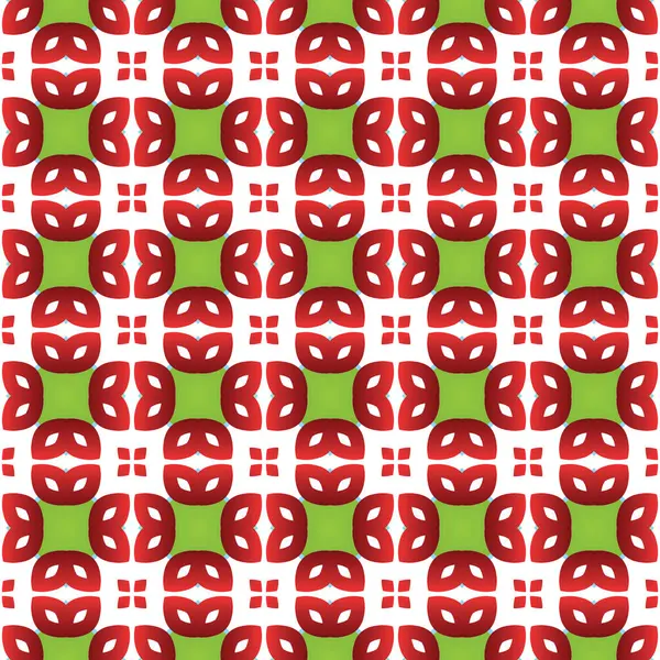 Vektor Nahtlosen Muster Textur Hintergrund Mit Geometrischen Formen Farbverlauf Roten — Stockvektor