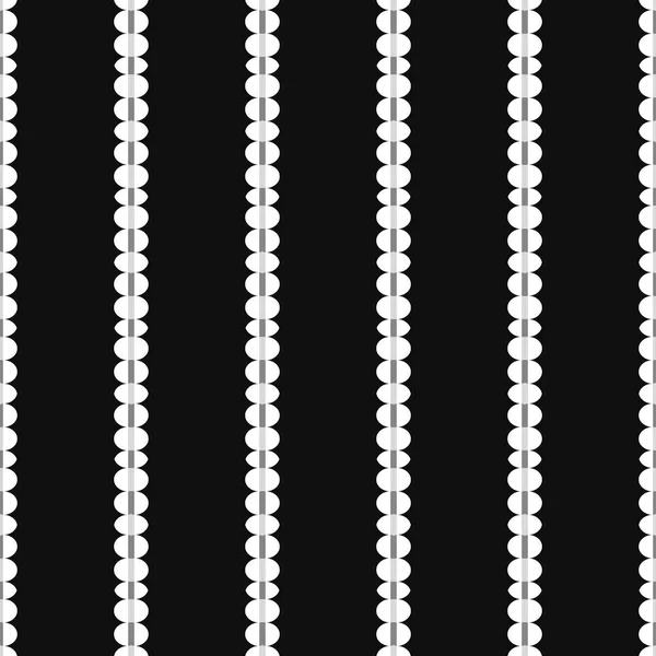 Vector Naadloze Patroon Textuur Achtergrond Met Geometrische Vormen Gekleurd Zwart — Stockvector