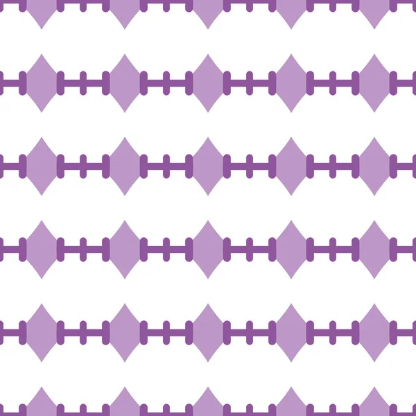 Векторний Безшовний Текстурний Фон Геометричними Формами Кольоровий Фіолетовому Фіолетовому Білому — стоковий вектор