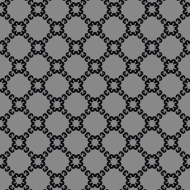 Geometrik şekilli, gri ve siyah renkli vektörsüz desen arkaplanı.