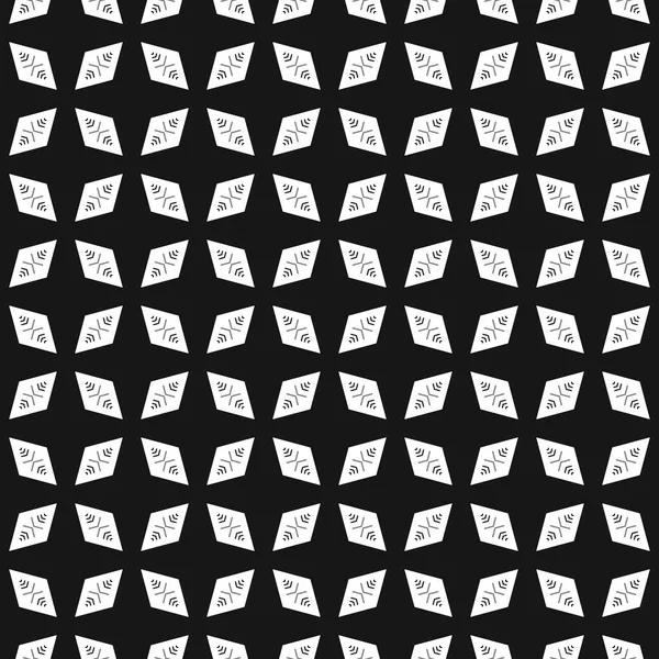 Vektor Zökkenőmentes Minta Textúra Háttér Geometriai Formák Fekete Szürke Fehér — Stock Vector