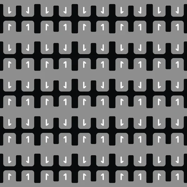 Векторный Бесшовный Текстурный Фон Геометрическими Фигурами Окрашенный Серый Белый Черный — стоковый вектор