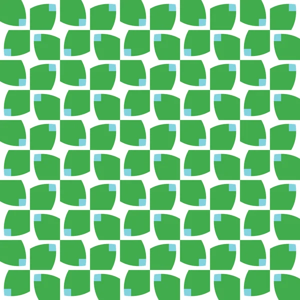 Διάνυσμα Απρόσκοπτη Μοτίβο Υφή Φόντο Γεωμετρικά Σχήματα Χρωματισμένο Πράσινο Μπλε — Διανυσματικό Αρχείο