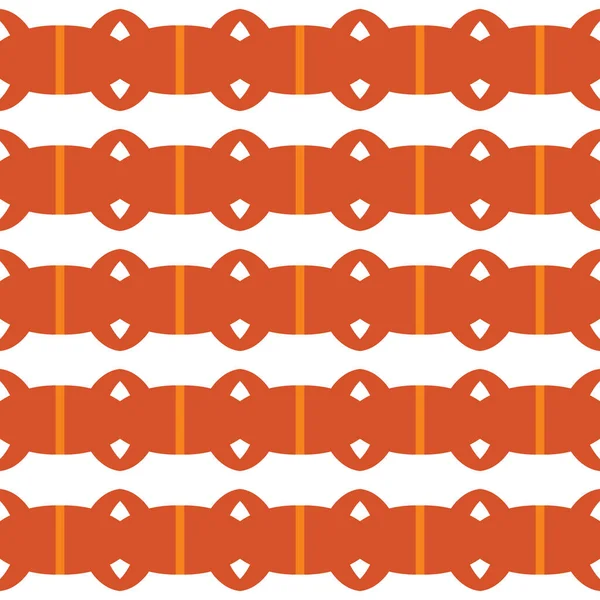 Vector Nahtlosen Muster Textur Hintergrund Mit Geometrischen Formen Orange Und — Stockvektor