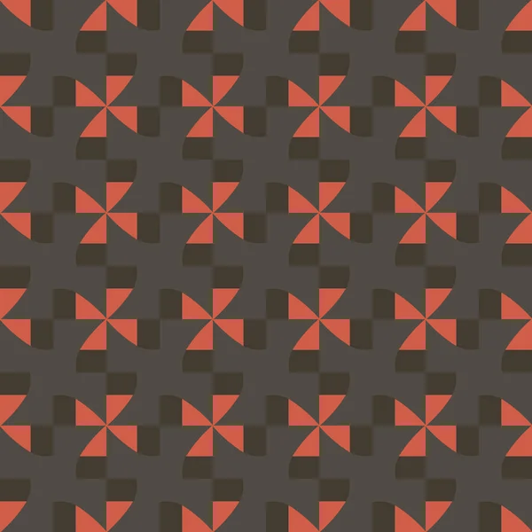 Vector Nahtlosen Muster Textur Hintergrund Mit Geometrischen Formen Braunen Grauen — Stockvektor