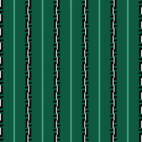 Vector Nahtlosen Muster Textur Hintergrund Mit Geometrischen Formen Grünen Schwarzen — Stockvektor