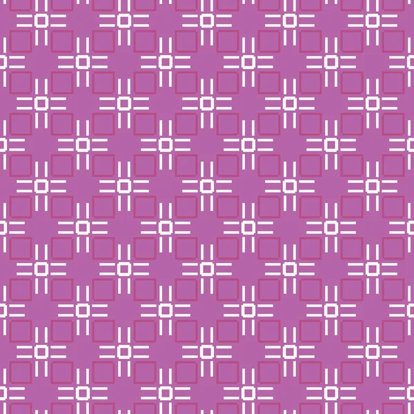具有几何形状的矢量无缝图案纹理背景 颜色为紫色和白色 — 图库矢量图片