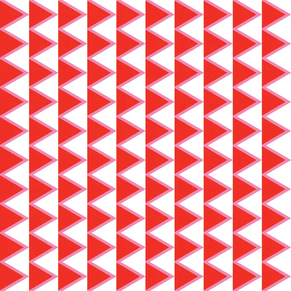Векторный Бесшовный Текстурный Фон Геометрическими Фигурами Окрашенный Красный Розовый Белый — стоковый вектор
