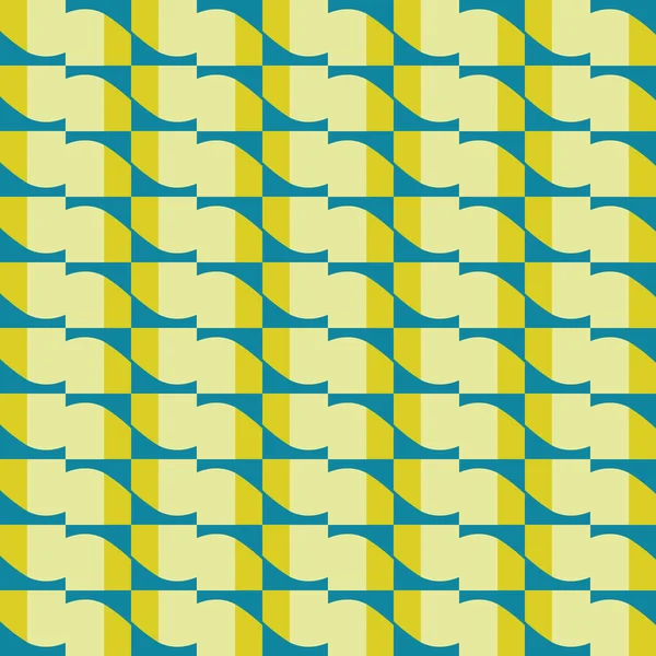 Vektor Nahtlosen Muster Textur Hintergrund Mit Geometrischen Formen Gelben Und — Stockvektor