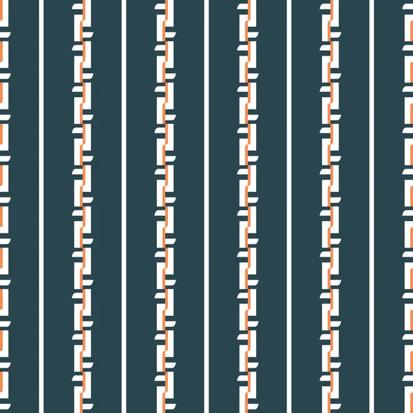 Vektor Nahtlosen Muster Textur Hintergrund Mit Geometrischen Formen Blauen Orangen — Stockvektor