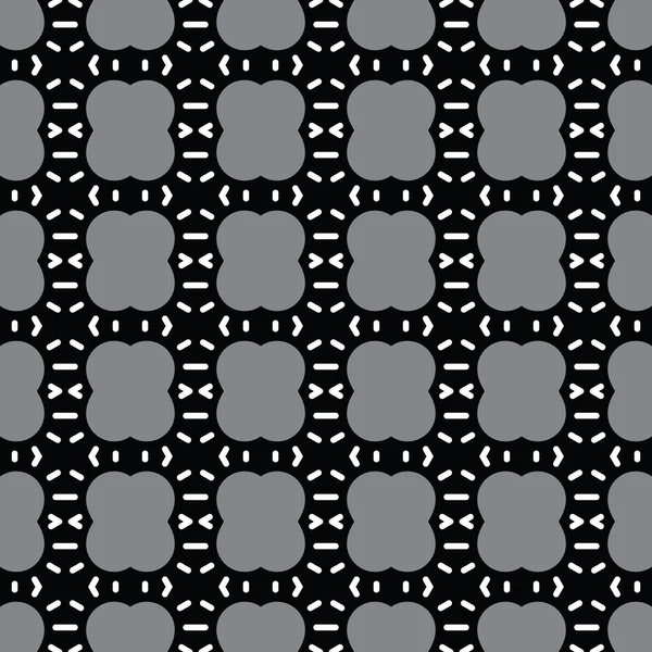 Векторний Безшовний Фон Текстури Візерунка Геометричними Формами Кольоровий Чорний Сірий — стоковий вектор