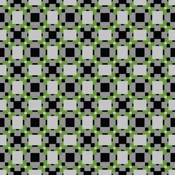 Vector Nahtlosen Muster Textur Hintergrund Mit Geometrischen Formen Grauen Schwarzen — Stockvektor