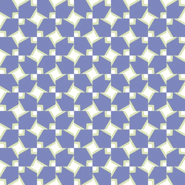 Vector Naadloze Patroon Textuur Achtergrond Met Geometrische Vormen Gekleurd Blauwe — Stockvector