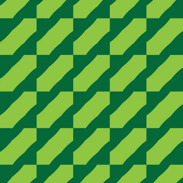 Векторный Бесшовный Текстурный Фон Геометрическими Фигурами Окрашенный Зеленые Цвета — стоковый вектор