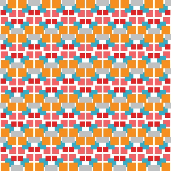 Motif Vectoriel Sans Couture Texture Arrière Plan Avec Des Formes — Image vectorielle