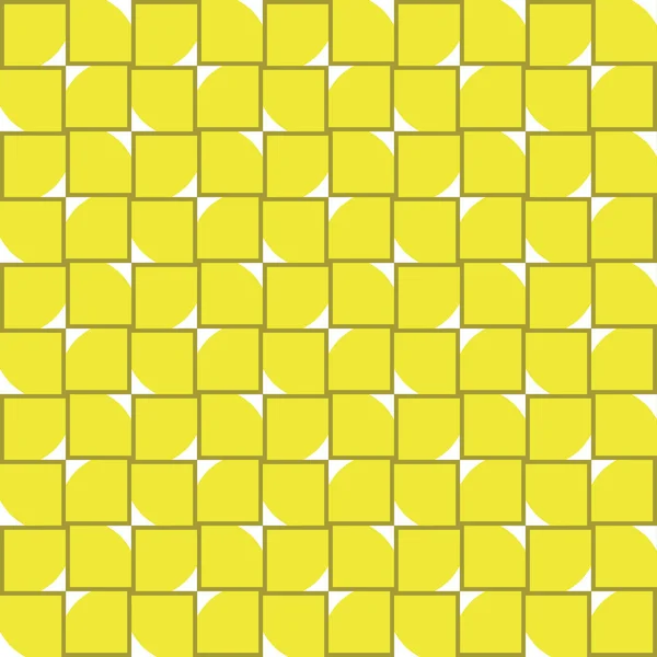 Векторний Безшовний Візерунок Текстури Фон Геометричними Формами Кольоровий Жовтий Золотий — стоковий вектор