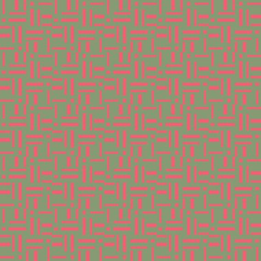 Geometrik şekilli, yeşil ve pembe renkli vektörsüz desen arkaplanı.