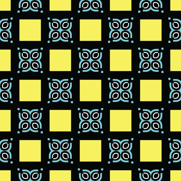 幾何学的な形状 白の色で着色されたベクトルシームレスパターンの背景テクスチャ — ストックベクタ
