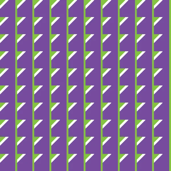 Geometrik Şekilli Mor Yeşil Beyaz Renklerle Renklendirilmiş Vektör Biçimsiz Arkaplan — Stok Vektör