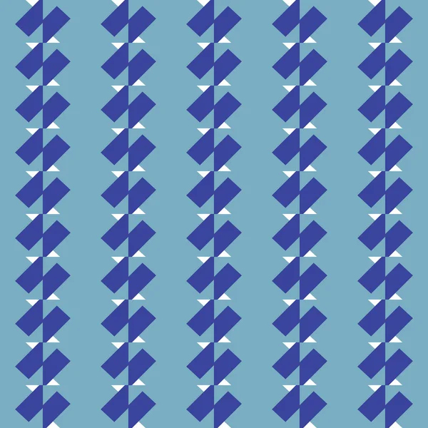 矢量无缝图案背景纹理 几何形状 蓝白相间 — 图库矢量图片