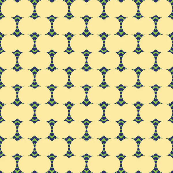 노란색 초록색 파란색으로 기하학적 모양을 반사기없는 텍스처 — 스톡 벡터