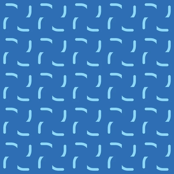 Vektor Nahtlosen Muster Textur Hintergrund Mit Geometrischen Formen Blauen Farben — Stockvektor