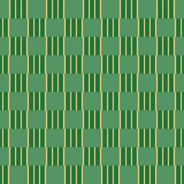 Vektor Nahtlosen Muster Textur Hintergrund Mit Geometrischen Formen Grünen Und — Stockvektor
