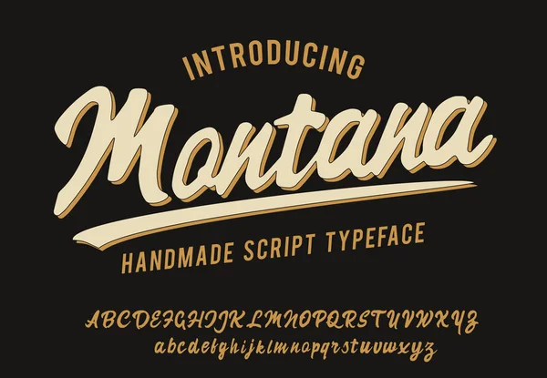 Montana — Vector de stock