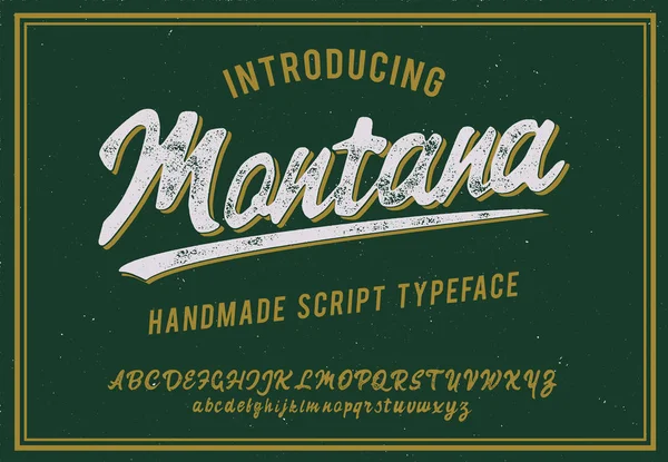 Montana — Vector de stock